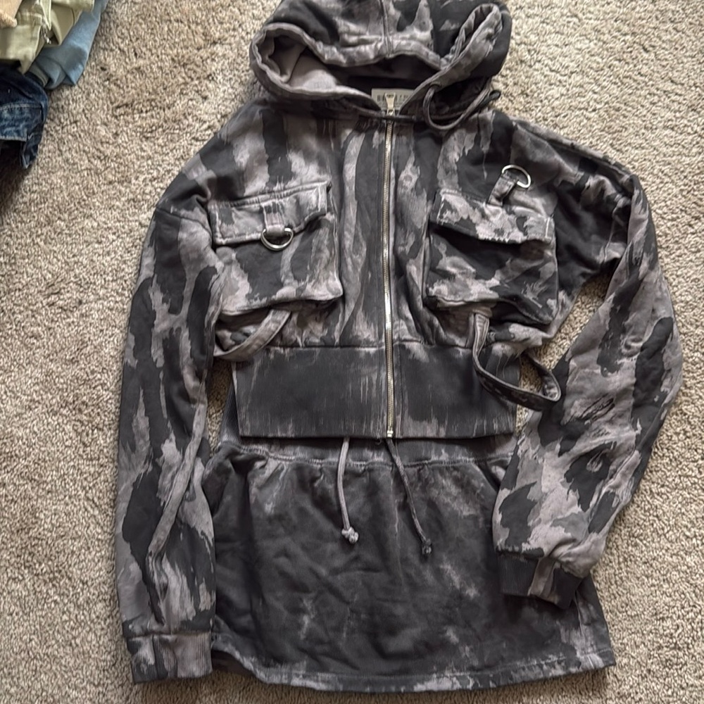 Ego 2 piece acid gray 2 piece set